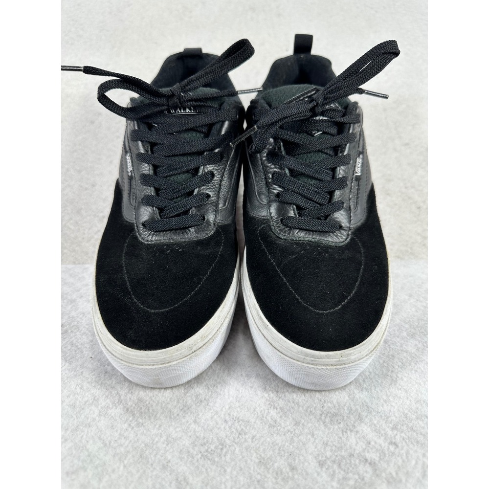 Vans Kyle Walker Pro Mens 9.5 Black White Suede Leather Skate Shoes